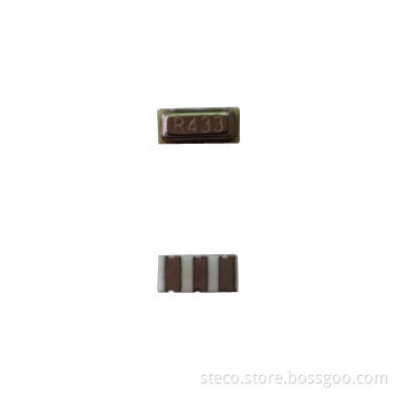 SAW Resonators, 433.92MHz, New SMD Type, 7.7 x 3.7 x 1.8mm, Competitive Price and Good Quality